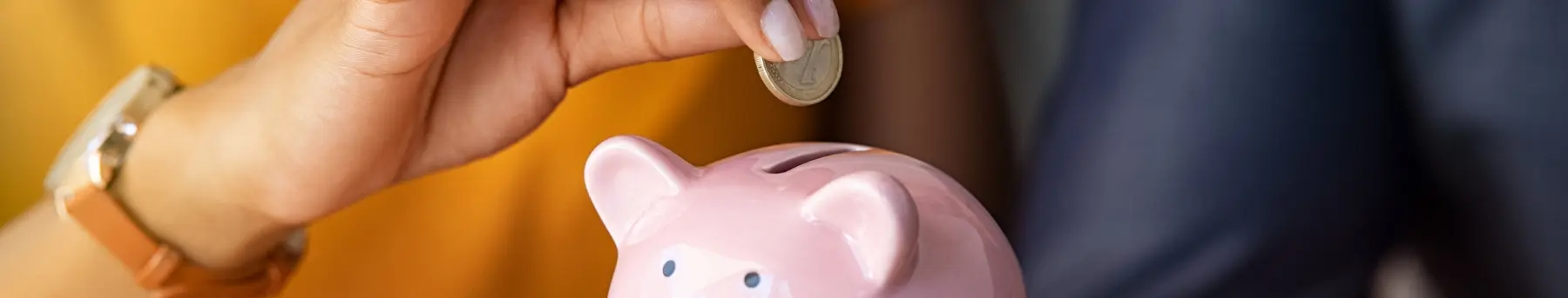 Parents saving for children's future