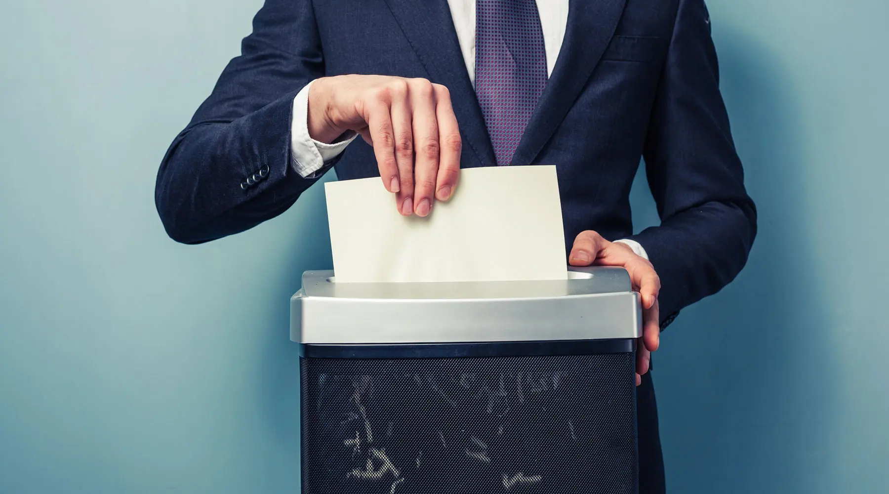 shredding documents